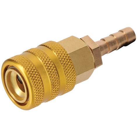 Autobest – Embout de gonflage rapide à sertir – Double griffe pour toutes valves type Schrader – Ø embout 6 mm pour connexion rapide