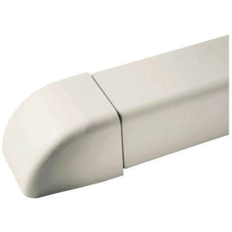 Embout de goulotte 80 mm NOTRE SELECTION BOU80 Ivoire mat