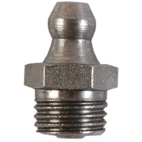 Embout de graissage conique H1 DIN71412 M10 x 1 mm acier inoxydable SW 11 mm 6 pans