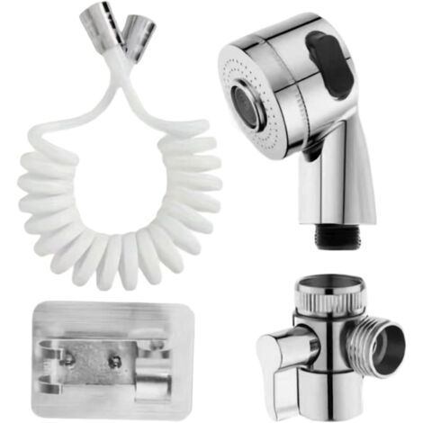 Embout de pulvérisation pour robinet de salle de bain - Kit