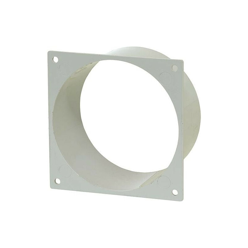 Embout de raccord l-as 100 dn 100 en plastique Blanc