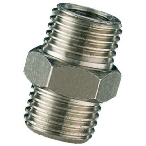 Embout de raccordement 33/N/1 1/8Mx1/8M pz.2 Bl Ani