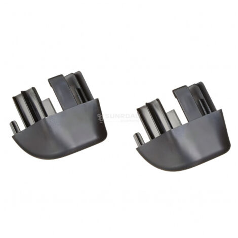 Embout De Rail Noir (lot De 2) - Thule