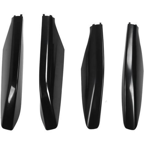 Embout de rails de galerie de toit 63492 – 60040, garniture de Protection de coque de chargement Colorfast pour GX470 2003 – 2009, noir brillant