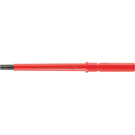Embout de rechange WERA VDE Kraftform, compact isolé TORX® T8x154mm