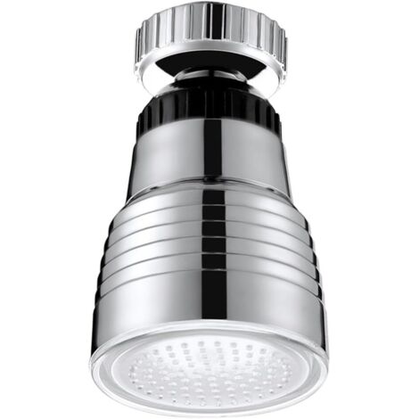 Embout de Robinet LED Changement Bec Pivotant Couleurs Capteur Température,