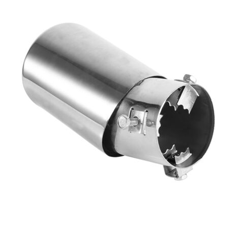 Embout de silencieux d'échappement arrière universel Keenso 62 mm en acier inoxydable