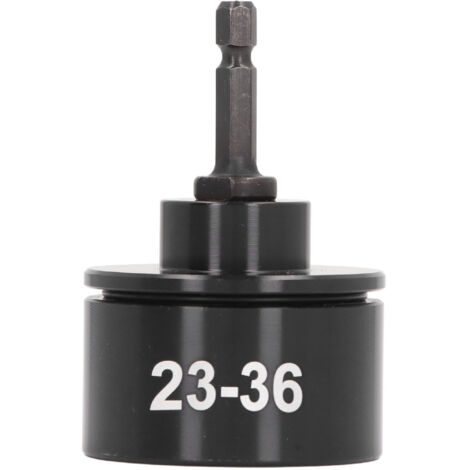Embout de tête pour machine à sceller les bouchons électrique, embout pour machine à boucher automatique, destiné aux bouchons de bouteilles d'un diamètre de 23 à 36 mm