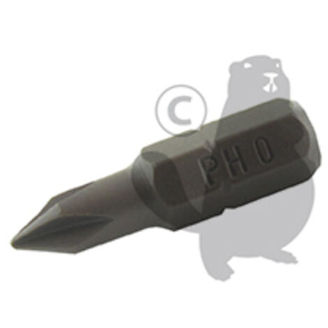 Embout De Tournevis 1/4 Gedore Six Pans Conducteurs Pour Vis Cruciformes Phillips (ph) 0 X 25.