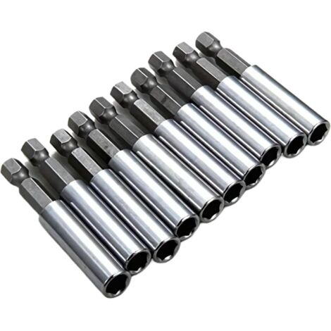 Embout De Tournevis À Manche Long Et Tige Hexagonale, Porte-embout À Changement Rapide, Outil À Main, Rallonge De Douille