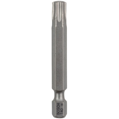 Embout de tournevis Bosch extra dur, T40, 49 mm 25 pièces