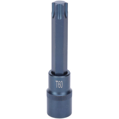 Embout de Tournevis Étoile 1/2 Pouce Carré en Acier Allié S2 pour Clé à Douille
