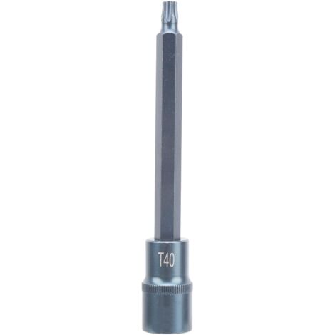 Embout de Tournevis Étoile S2 en Acier Allié pour Clé à Main 140xT40