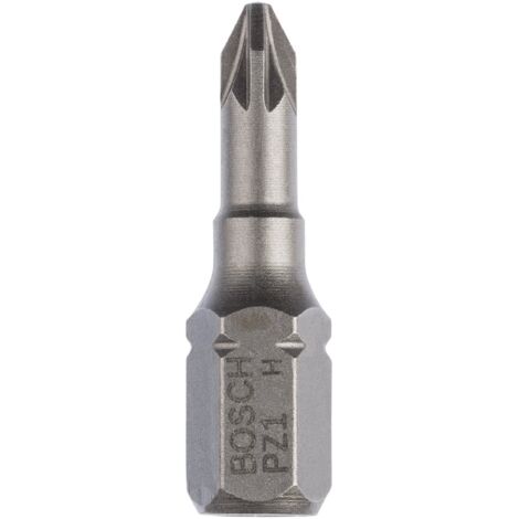 Embout de tournevis Extra-dur PZ 1, 25 mm, pack de 10
