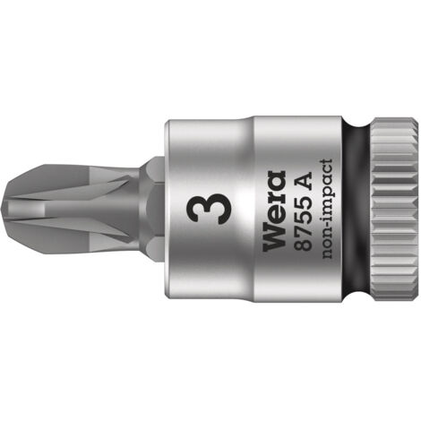 Embout de tournevis WERA 1/4" Pozidriv PZ3x28mm Zyklop