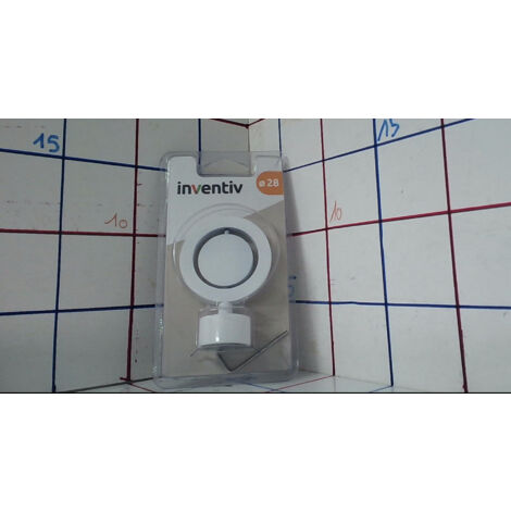 Embout de Tringle à Rideau Pivotant Blanc - EMBT PIVOT BLC D28