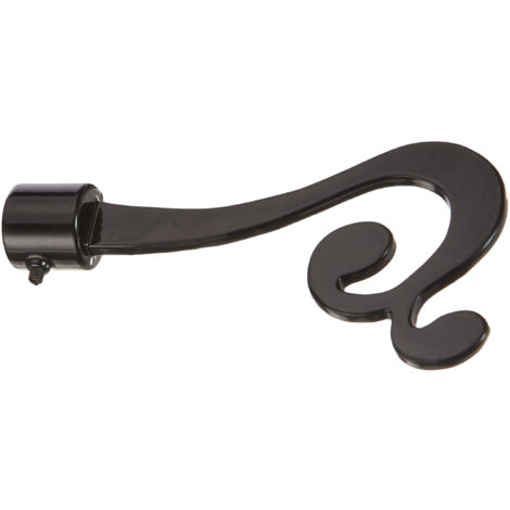 Embout de Tringle à Rideaux Noir - Ateliers 28