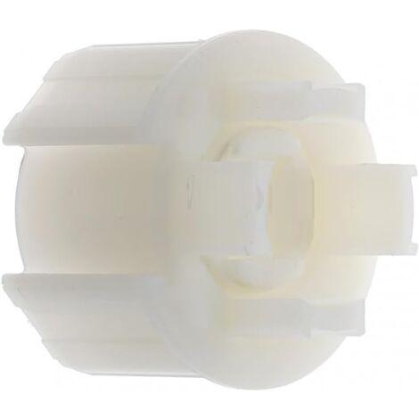 Embout de tube de volet roulant octogonal en PVC Fenêtre Sortie Baie vitrée Store, pour tube Ø 62 mm rainuré ou octogonal de 60 mm sortie carré de 16 mm