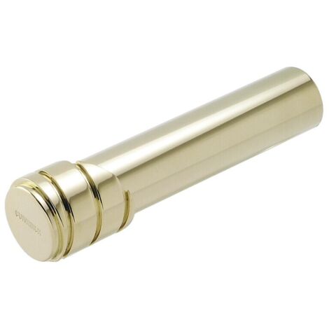 Embout de tube diamètre 40 mm à emboîter laiton - CUIVRINOX