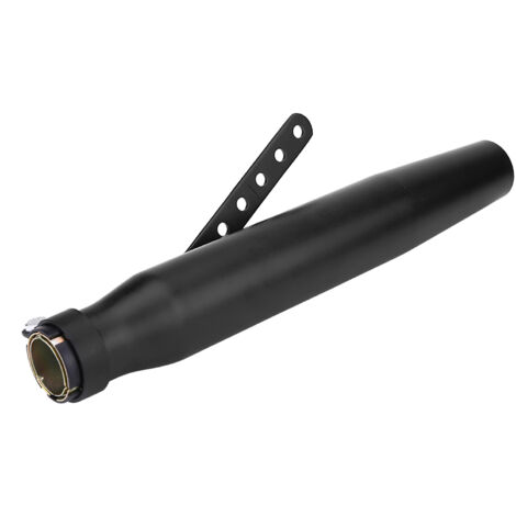 Embout de tuyau d'échappement universel pour silencieux d'échappement de moto pour GY6 noir.