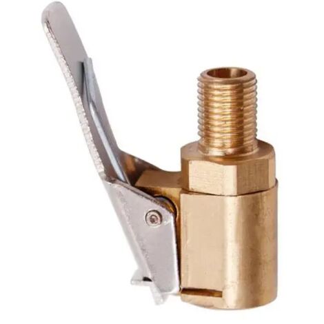 Embout de valve de pneu de voiture en laiton massif épais de 8 mm, connecteur de gonflage, mandrin de gonflage, adaptateur de connexion rapide pour pompe à air-AquaForge