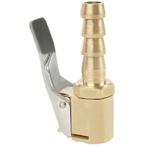 Embout de valve de pneu de voiture en laiton massif épais de 8 mm, connecteur de gonflage, mandrin de gonflage, adaptateur de connexion rapide pour pompe à air-AquaForge
