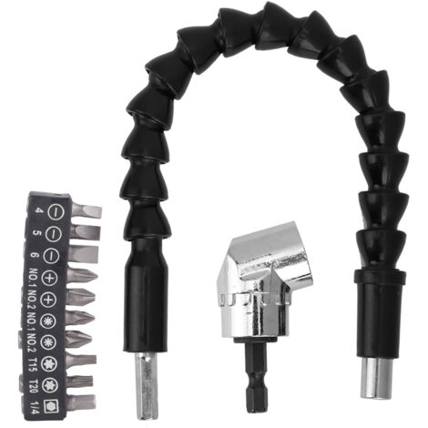 Embout de Vis à 105 Degrés 10 Pièces pour Meuleuse Électrique Accessoire Outil Alliage
