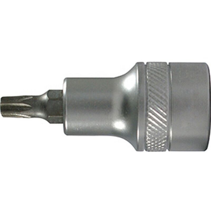 Embout de vissage 1/2'' pour vis femelle TORX®, Dimensions : T 20, Pour vis M4-M5, Long. 52 mm