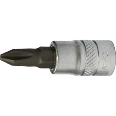 Embout de vissage 1/4'' pour vis cruciforme PH, Dimensions : PH 1, Long. 30 mm