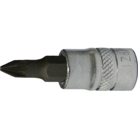 Embout de vissage 1/4'' pour vis cruciforme PZ, Dimensions : PZ 3, Long. 30 mm
