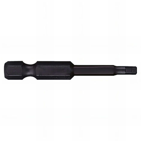 Embout de vissage à gorge 6 pans 1/4" - 3 mm L. 50 mm