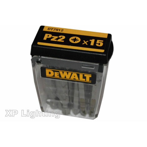 Embout de vissage DeWalt Tic Tac Box DT7912-QZ PZ2