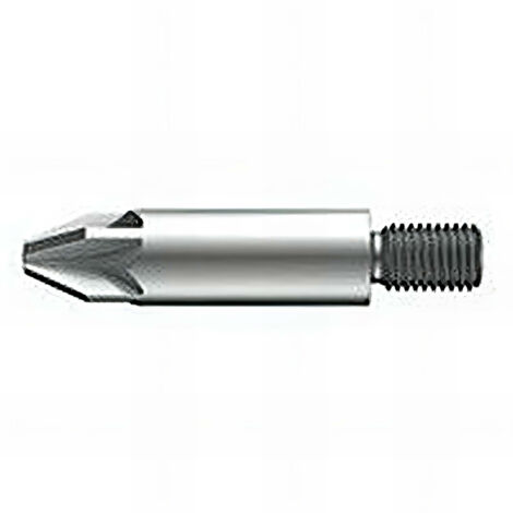Embout de vissage filetage M5 x empreinte Philipps N° 2 pour visseuse à rouleaux - PH0245/5 - Alsafix