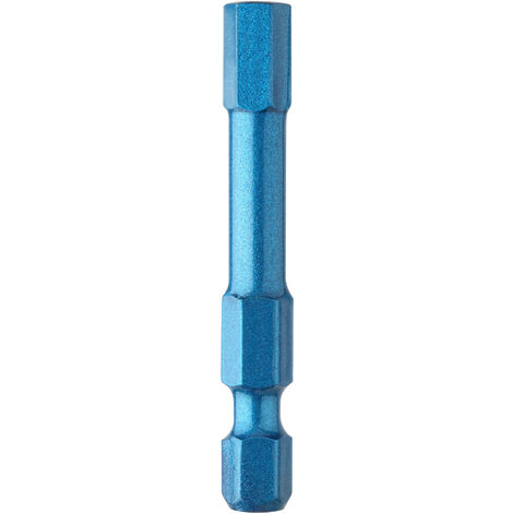 Embout de vissage impact Blue Shock Hexa - U615 HEX3 Long. Totale 50