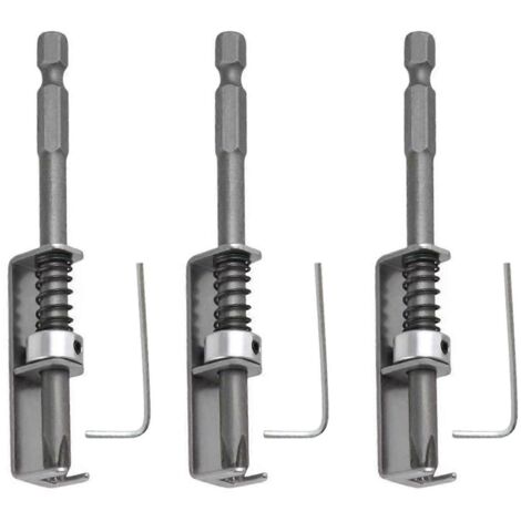 Embout de vissage magnétique PH2, embout de tournevis à ressort, tige hexagonale pour un perçage et un positionnement des vis faciles-AquaForge