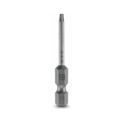 Embout de vissage Phoenix Contact Torx de 5 pièces , T8, Alliage d'acier ( Prix pour Paquet de 5 )