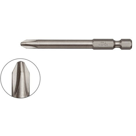 Embout de vissage pour vis Phillips PH1 longueur de la lame 73 mm (KL21073PH1)