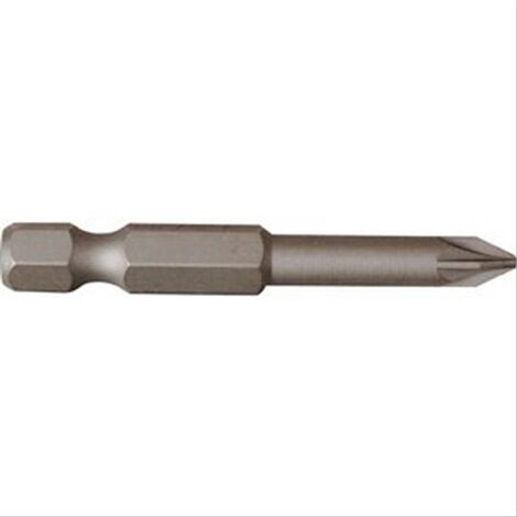 Embout de vissage Pozidriv 50mm n°3, trempe Dure