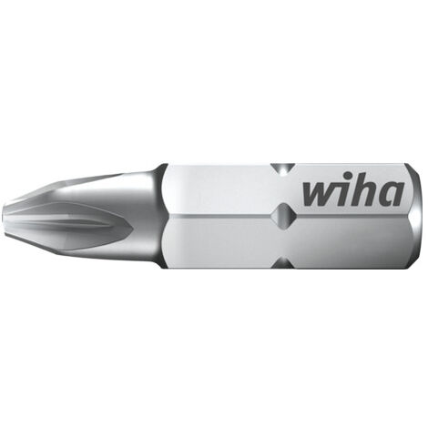 Embout de vissage pozidriv - Empreinte : PZ2 - Longueur : 25 - WIHA