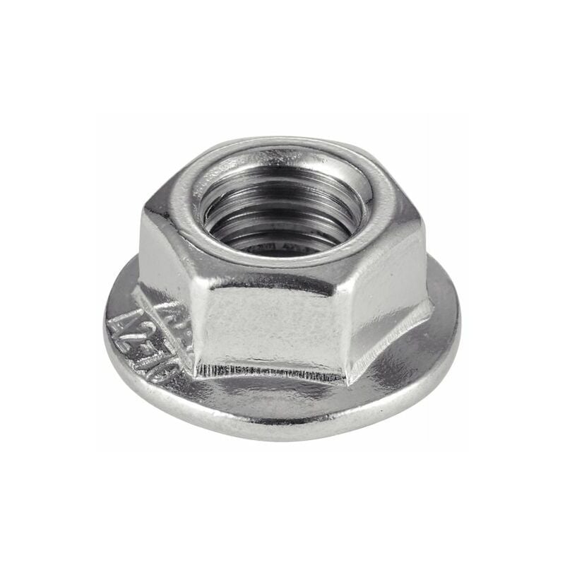 Acton - Ecrou à embase crantée - Inox A2 M6 - Boîte de 200