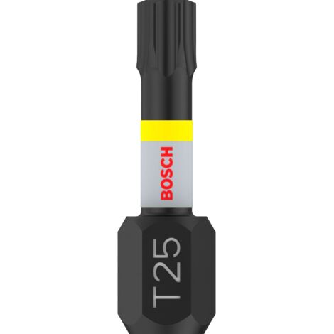 Embout de vissage PRO Torx Impact Bit T25 25 mm 2 pces - 2608522475