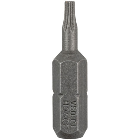 Embout de vissage qualité extra-dure T8, 25 mm 25 pièces