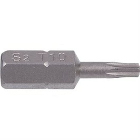 Embout de vissage Torx 25mm T30, trempe Extra dure