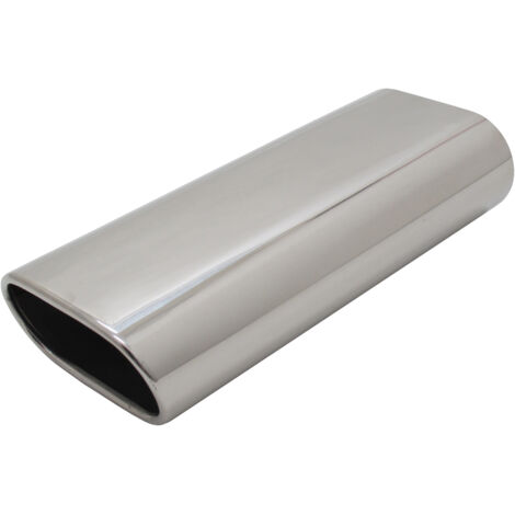 Embout d'échappement 75 x 135mm ovale à souder Silencieux arrière avec ABE