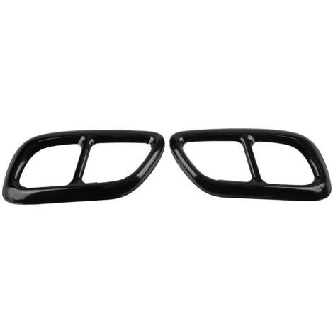 Embout d'échappement double sortie quad noir brillant pour remplacement Buick Lacrosse 2013-2015