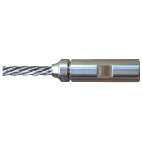Embout Design individuel pour garde-corps à câble - inox 316 - pas à gauche - M8 - DESIGN PRODUCTION
