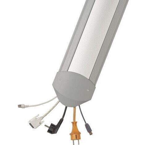 Embout d'extrémité gris clair Serpa ELB15 5.02086.7042 Longueur 130 mm 2 pc(s) W908961