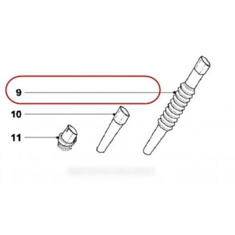 EMBOUT FLEXIBLE POUR PETIT ELECTROMENAGER PHILIPS - 996500036280