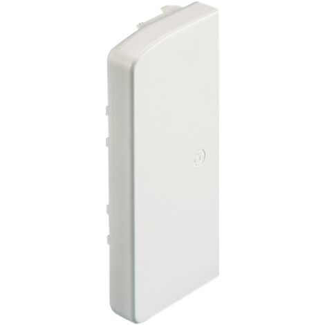 embout goulotte - 164 x 55 - blanc - ta-c45 - iboco 04545
