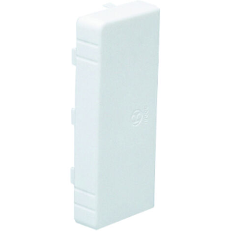 embout goulotte - 80 x 40 - blanc - ta-e/g - iboco 00871